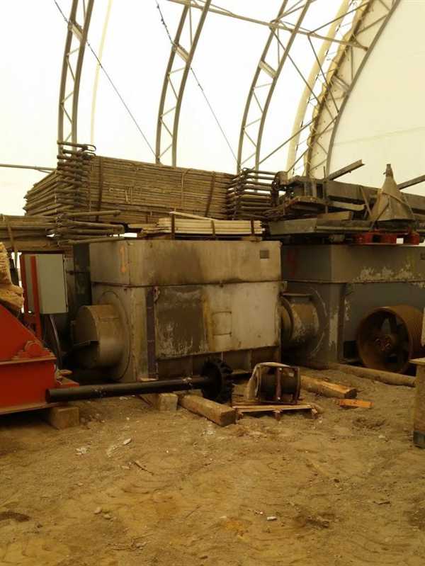 Allis Chalmers 8' X 10' (2.4m X 3m) Ball Mill With 400 Hp Motor)